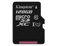 Karta kingston 128GB microSDXC Class 10 +adapter SD SDC10G2/128GB - 263205 - zdjęcie 1